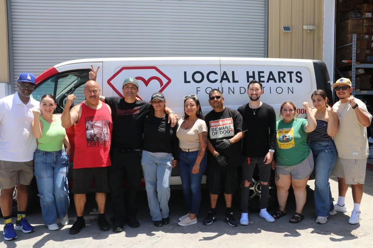 Local Hearts Foundation Se Solidarity with the community migrant