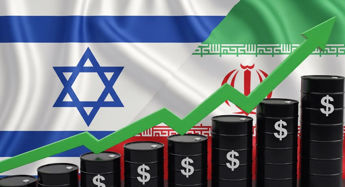 How has affected the war between Iran E Israel in the prices of the oil