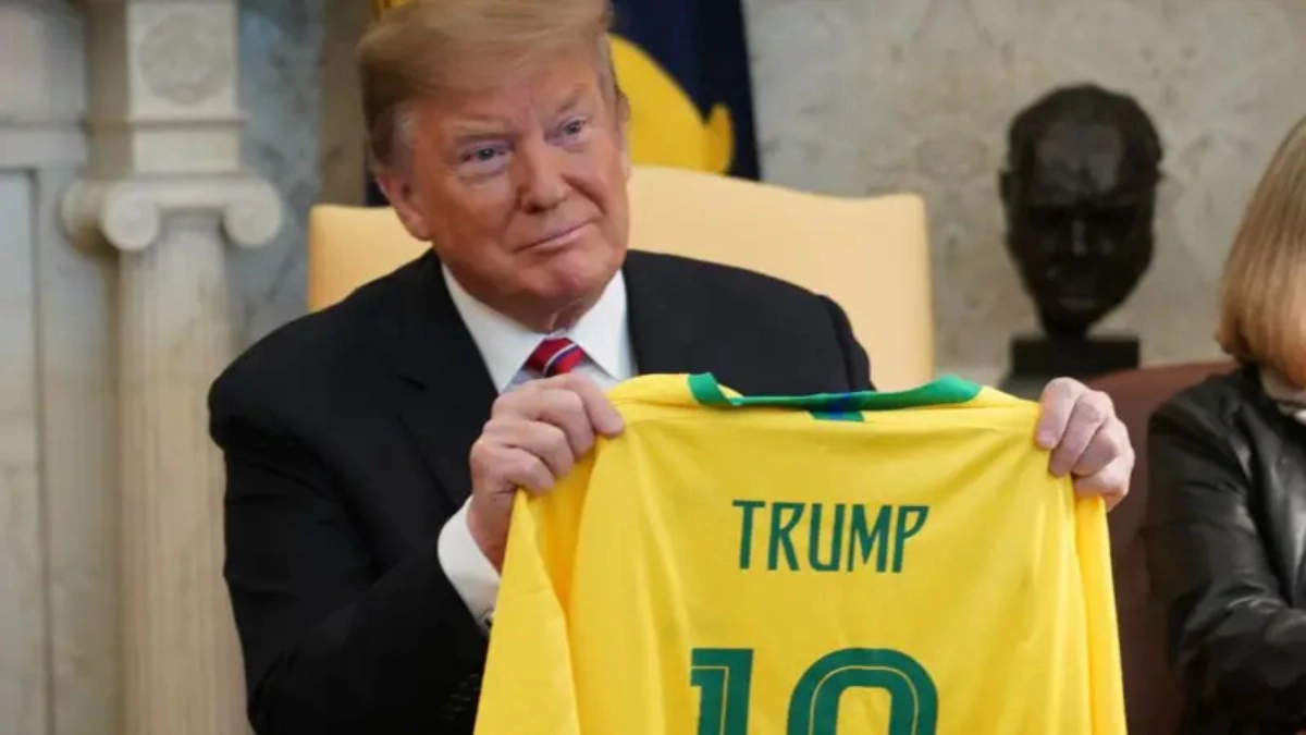 Trump threat a Brazil with a tariff 50 y claims that no is judged to the former president Bolsonaro