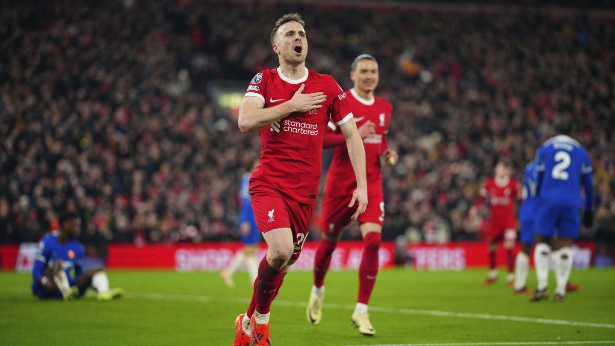 Liverpool withdrawal the dorsal 20 in memory of diogus jota