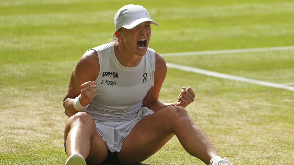 IGA Swiatek WIN Wimbledon with a  more 110 years record