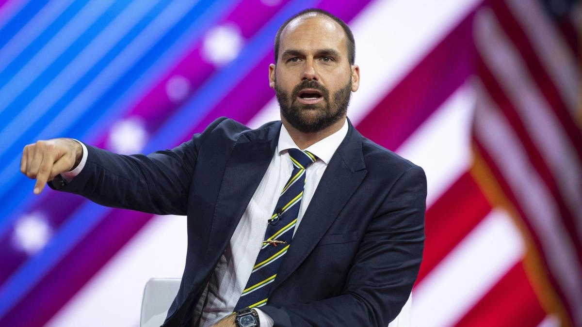Who is Eduardo Bolsonaro and What paper has the son of the former president in the dispute between Brazil and USA
