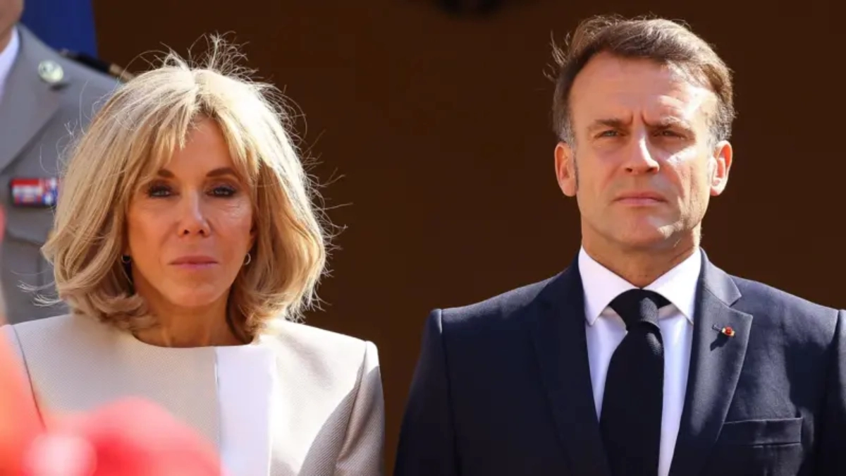EMMANUEL Y BRIGITTE MACRON SIGN A THE INFFIENCER CANDACE OWENS IN USA By affirm that the first French lady was born man