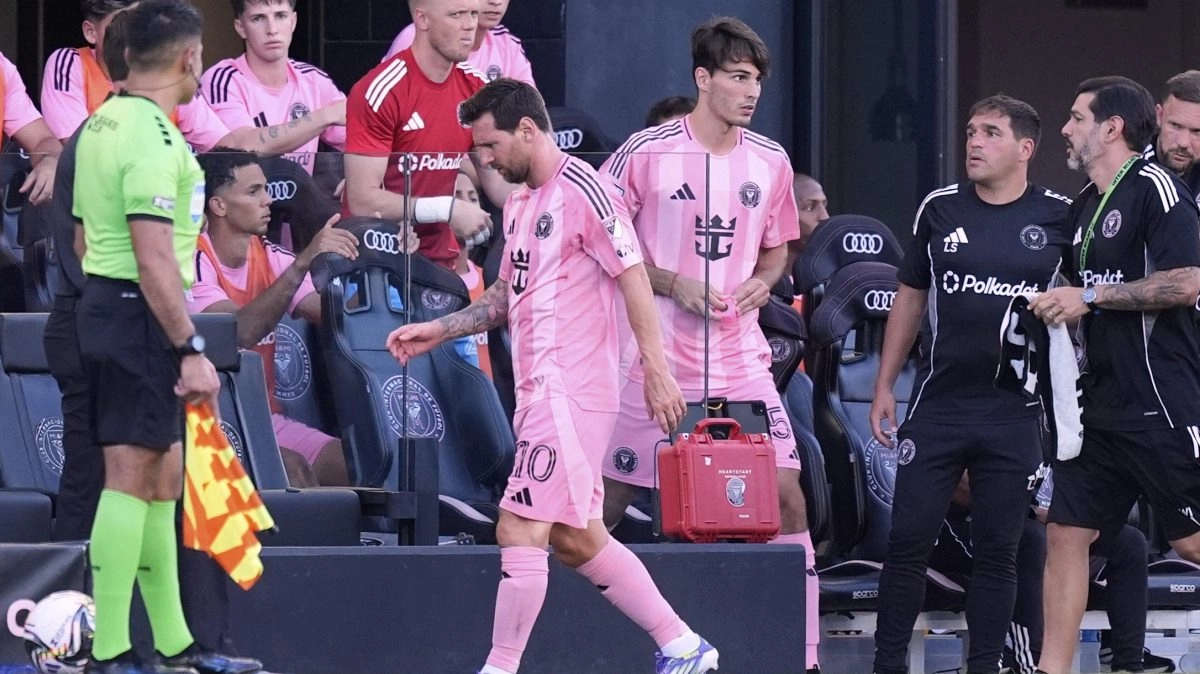 Messi injury was not used by the necaxa al yield two points to inter miami