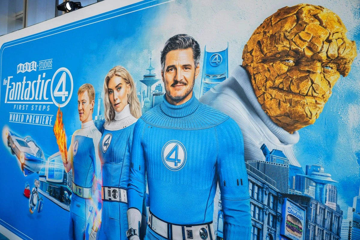 The four fantastic suffer a significant fall in box office