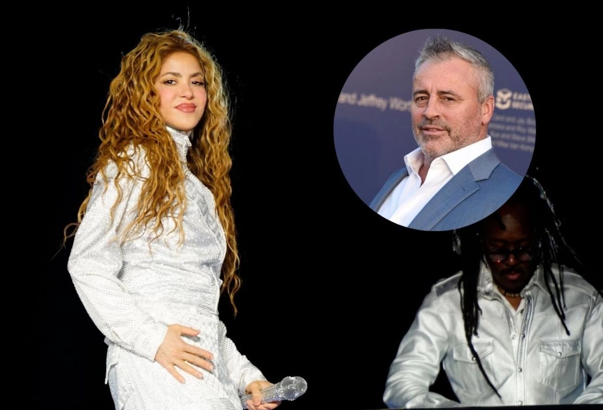 Matt Leblanc surprised at attend first concert of Shakira in the angels