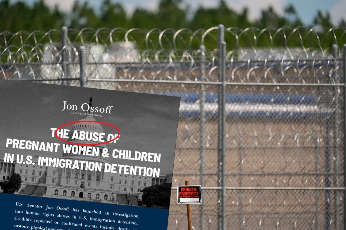 ICE denies abuse a children and pregnant a weigh of evidence of senator oseoff