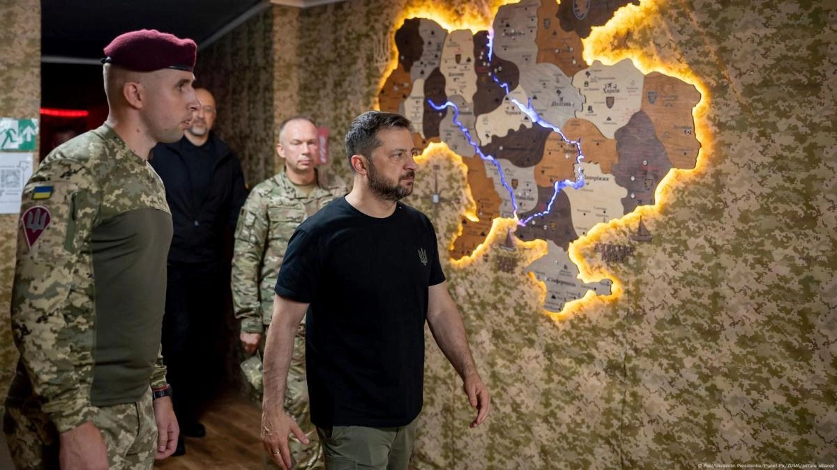 ZELENSKY Ukraine No will deliver its land to the occupant