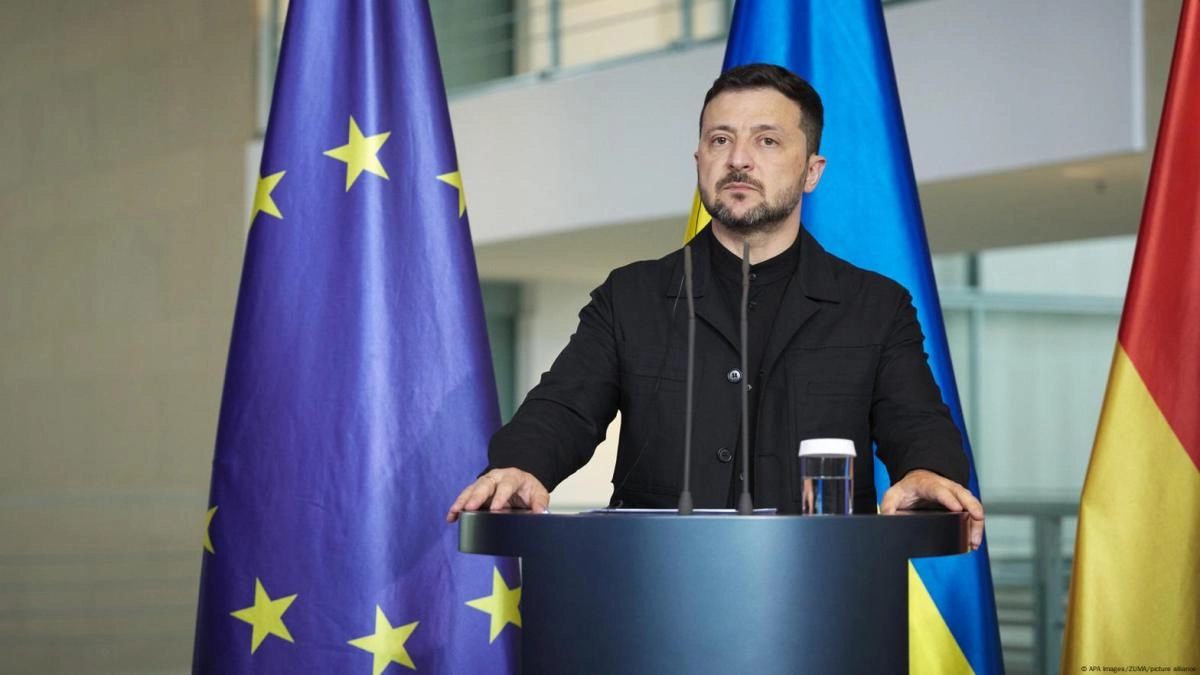 Zelenski says that want     quickly  the war with Russia