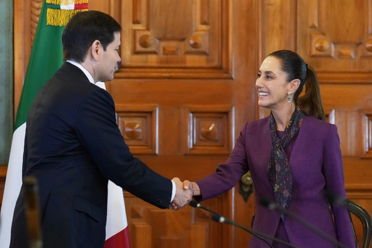 Rubio Y Sheinbaum Pactan Program Program Cooperation on Security Border