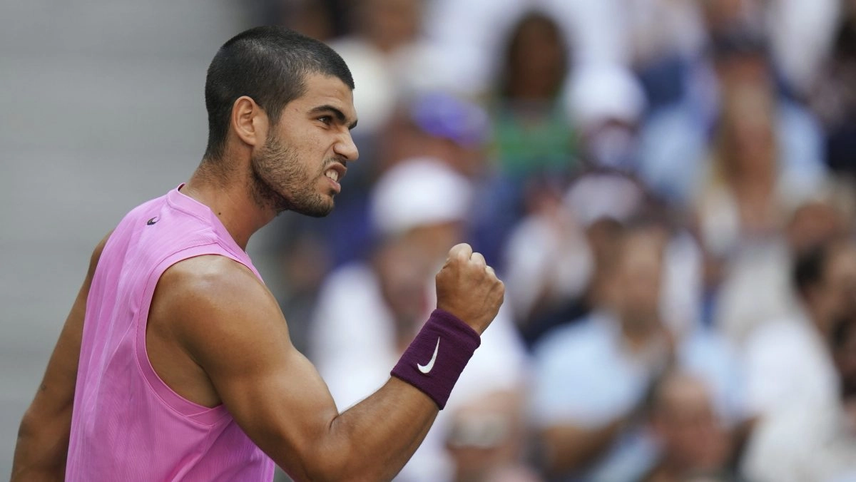 Carlos Alcaraz vs Jannik Sinner end of US Open with the one one atp in game