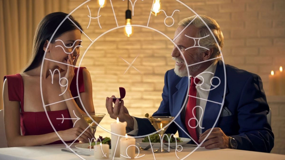 What signs of zodiac usually fall in love of people more young