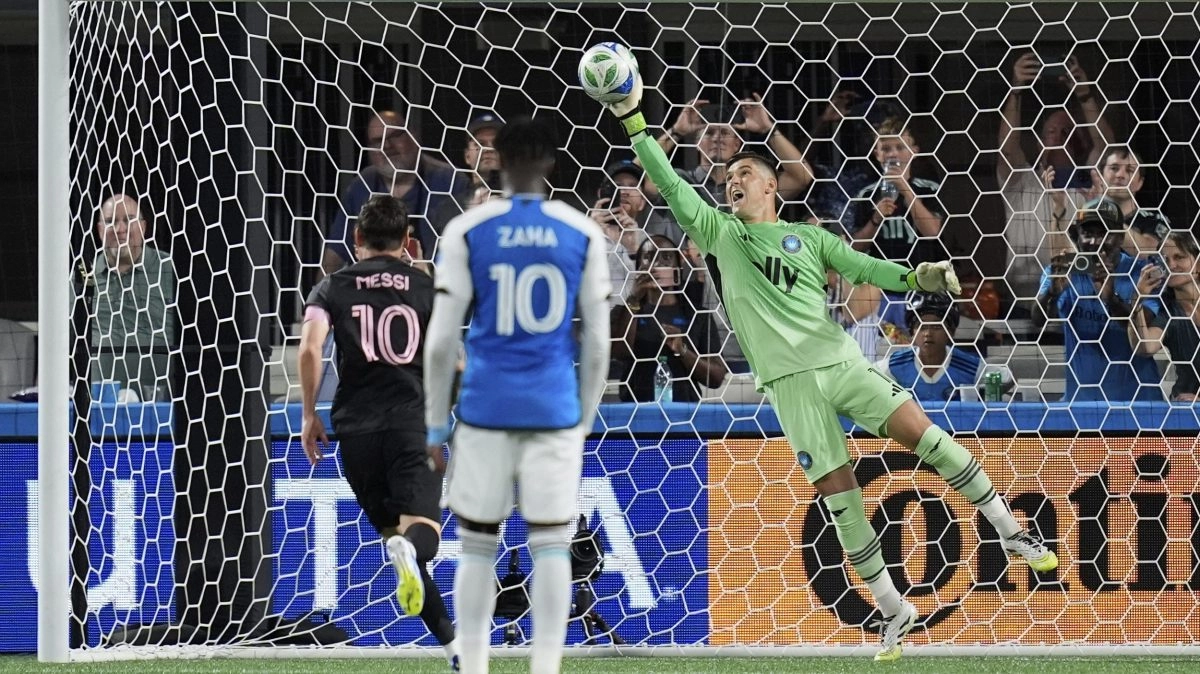 Messi Se enlarge y failure penal in the defeat of the inter miami 30 with charlotte