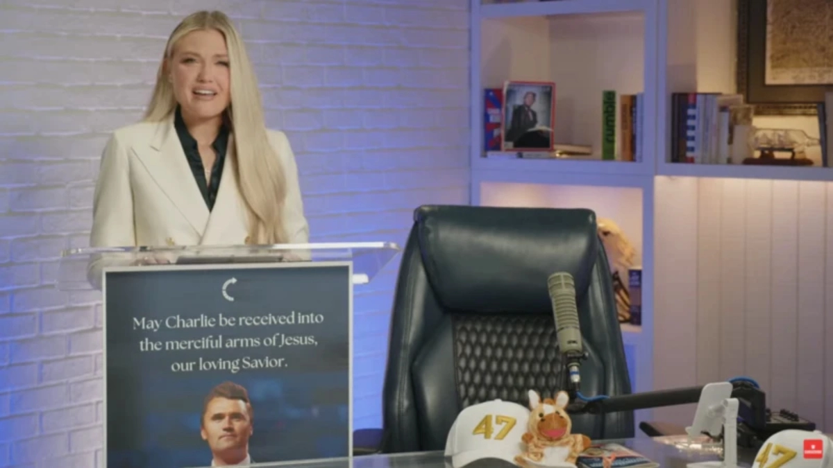  No have idea of fire that Han on 8221  the widow of charlie Kirk says that will continue the work of the activist murdered