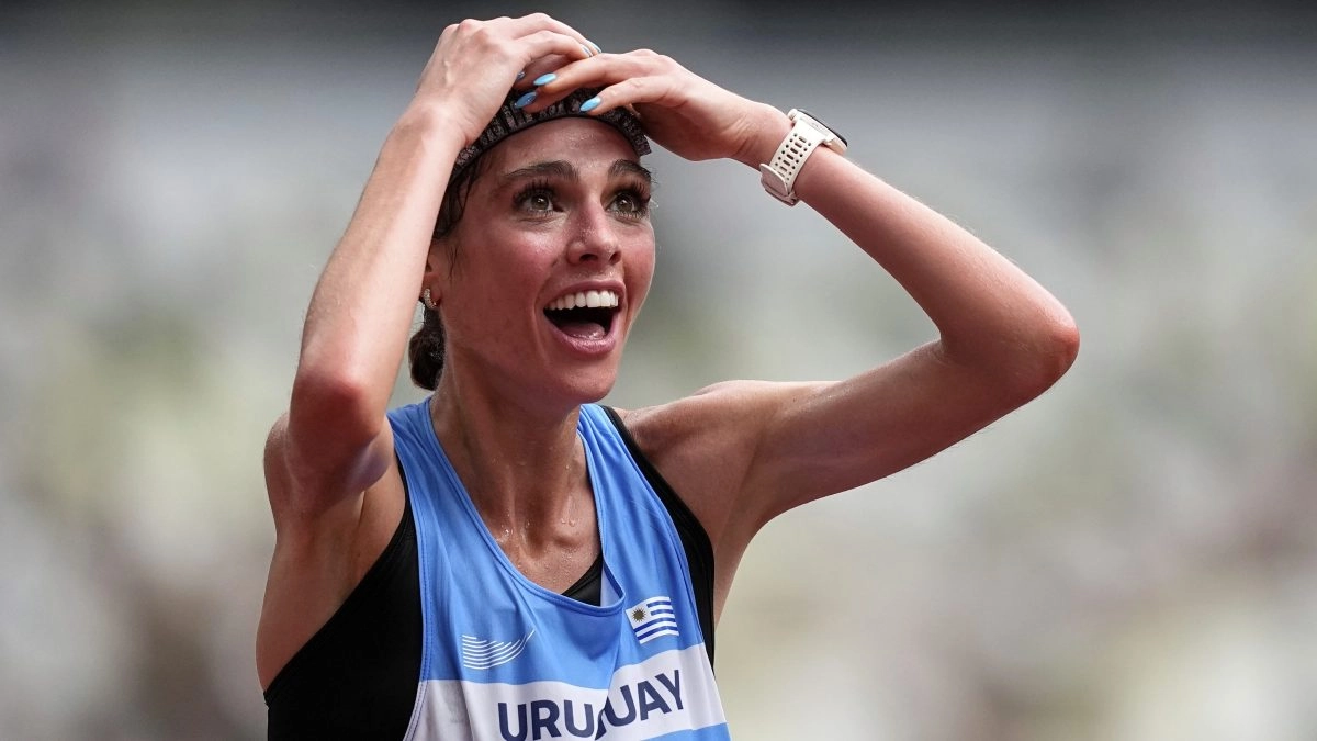 Uruguay Celebrate Historical Medal of Julia Paternain in Athletics