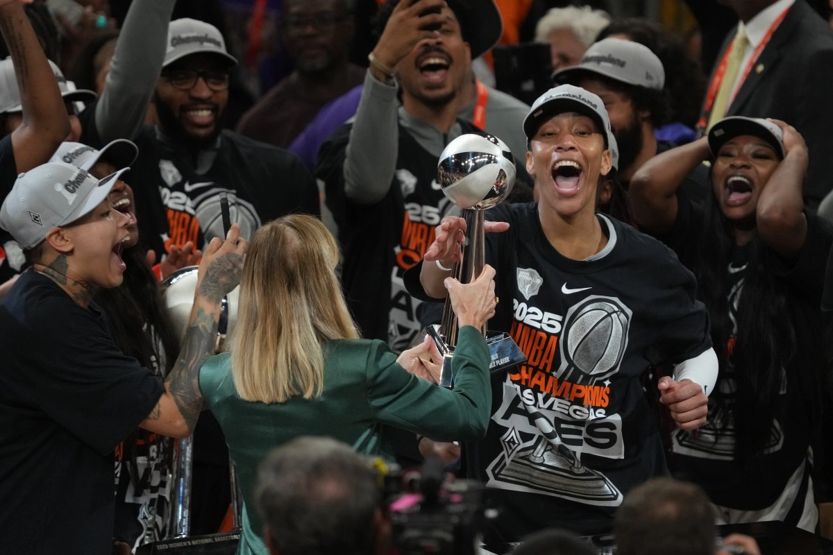Aja Wilson consolidates her legacy The Vegas Aces reach the top of the WNBA for the third time in four years Aja Wilson consolidates her legacy The Vegas Aces reach the top of the WNBA for the third time in four years