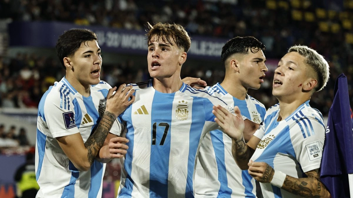 Argentina beat Colombia 10 and will face in the final of the U20 World Morocco Argentina beat Colombia 10 and will face in the final of the U20 World Morocco