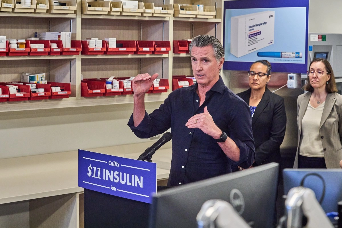 California will offer lowcost insulin starting 2026