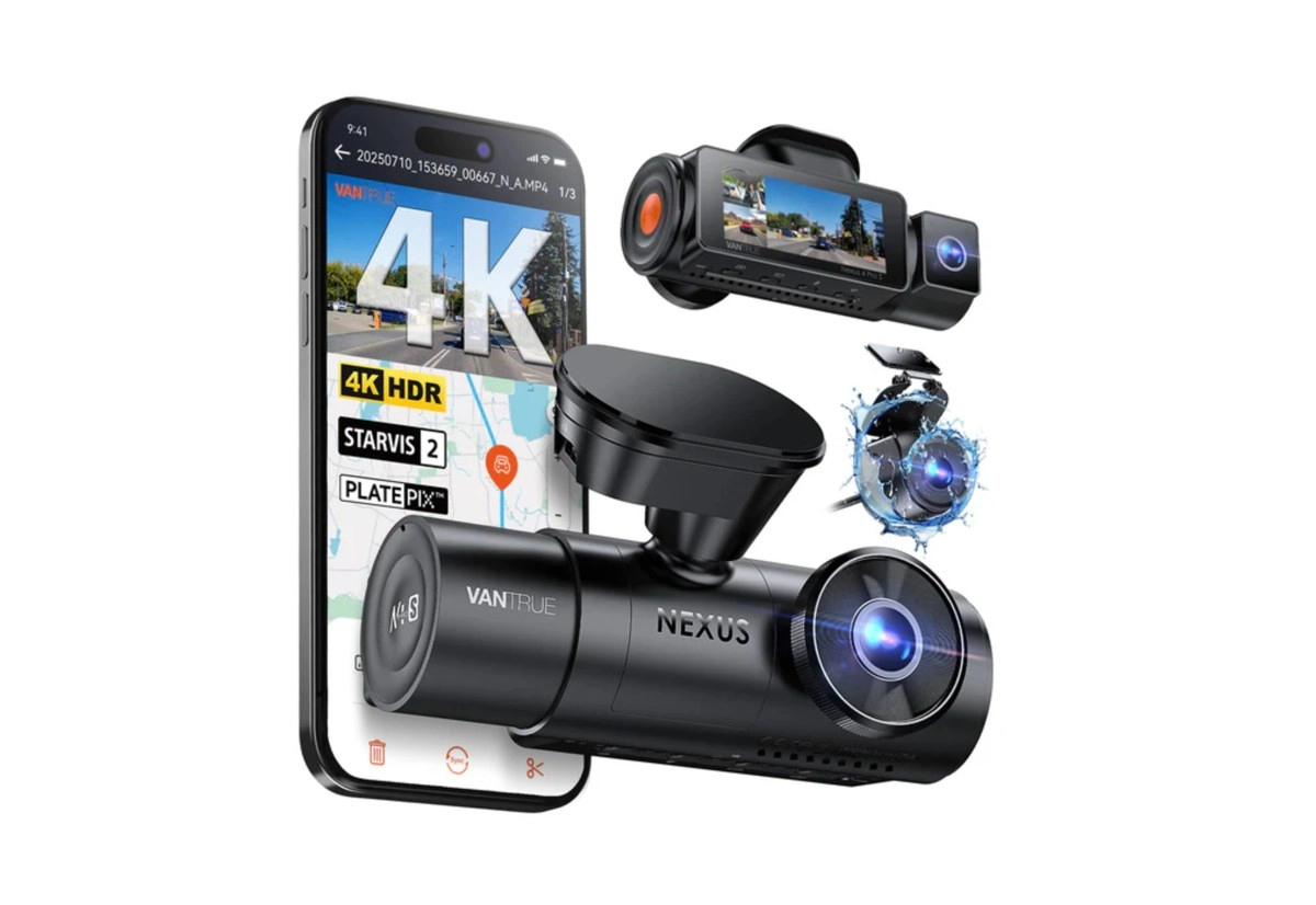 Vantrue Nexus 4 Pro S the premium dash cam that offers total protection