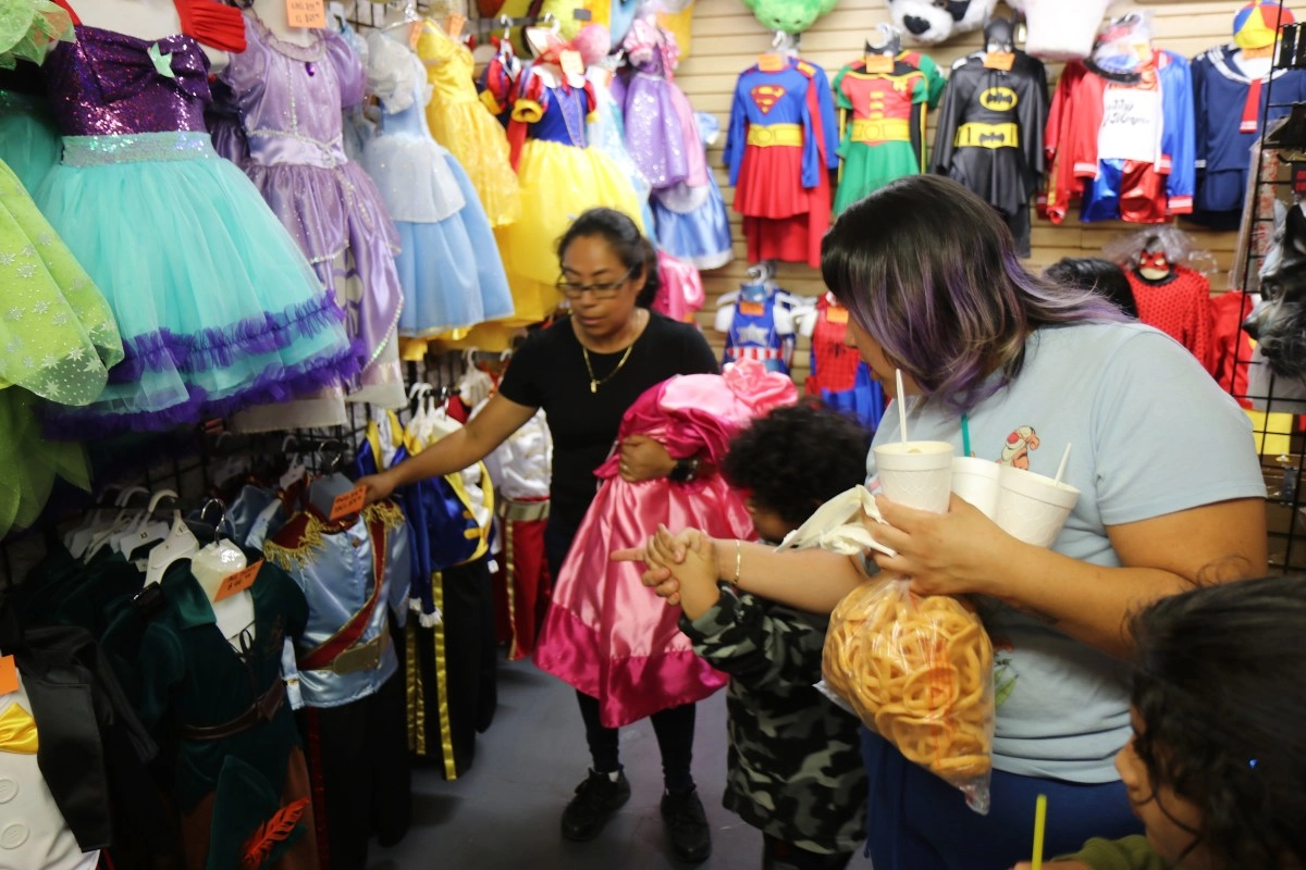 Free costumes delivered in east LA to families impacted by ICE