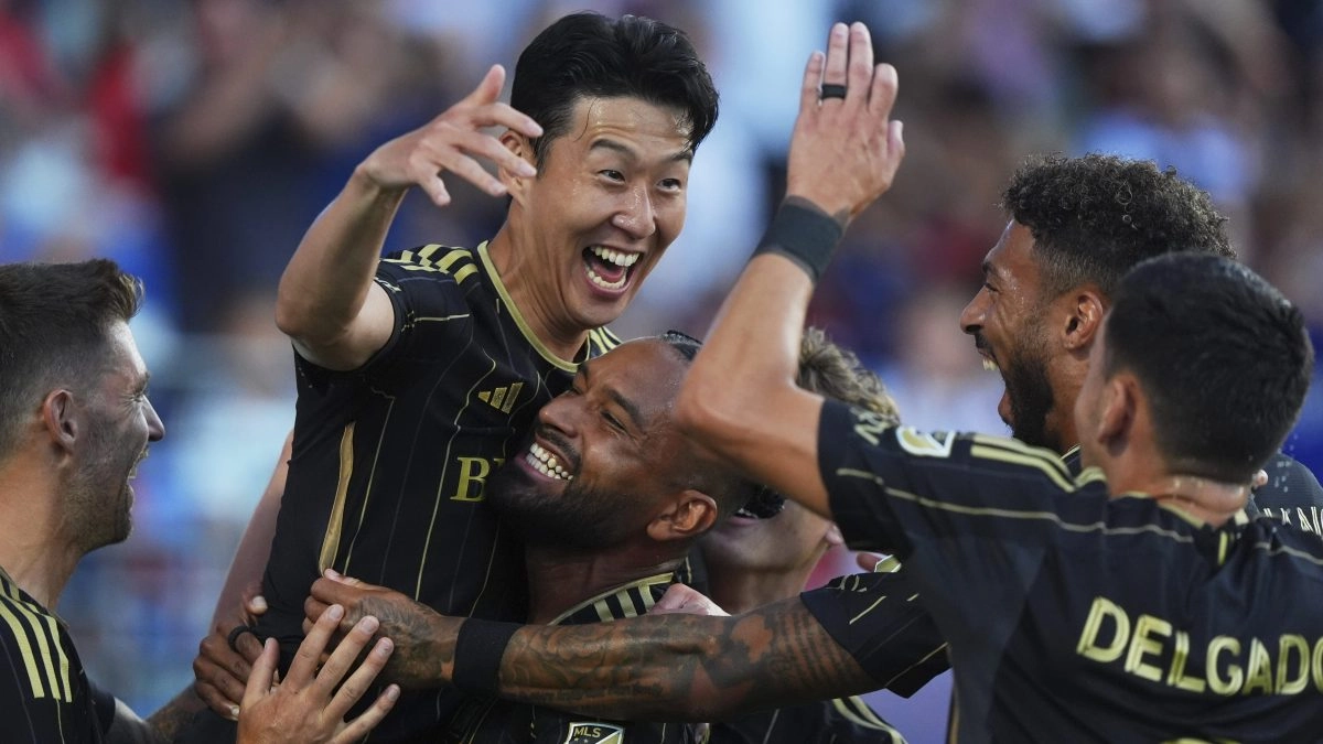 Heung Min Son of LAFC scored the MLS Goal of the YearVideo