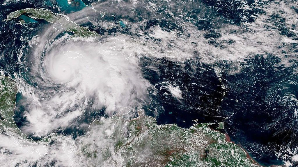 Hurricane Melissa reaches Category 5 and leaves at least 7 dead in Jamaica Haiti and the Dominican Republic