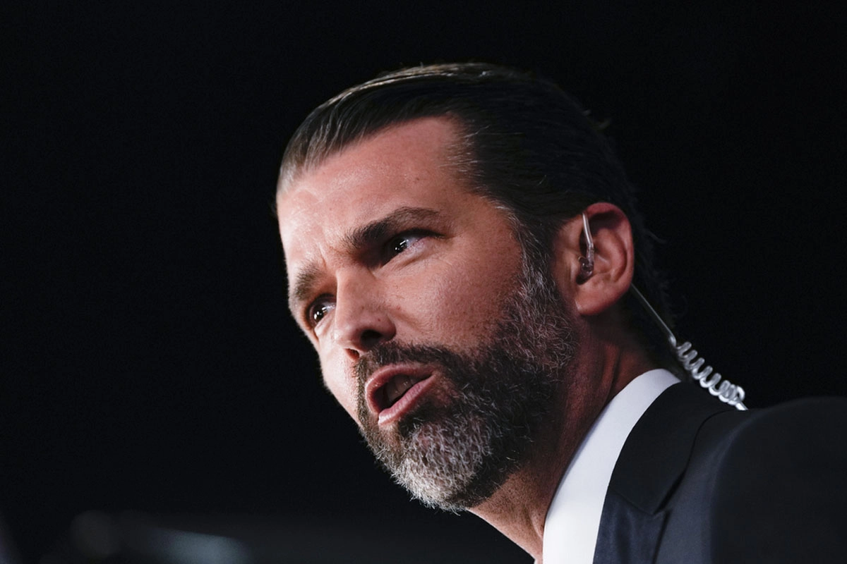 Donald Trump Jr mocks protests No Kings