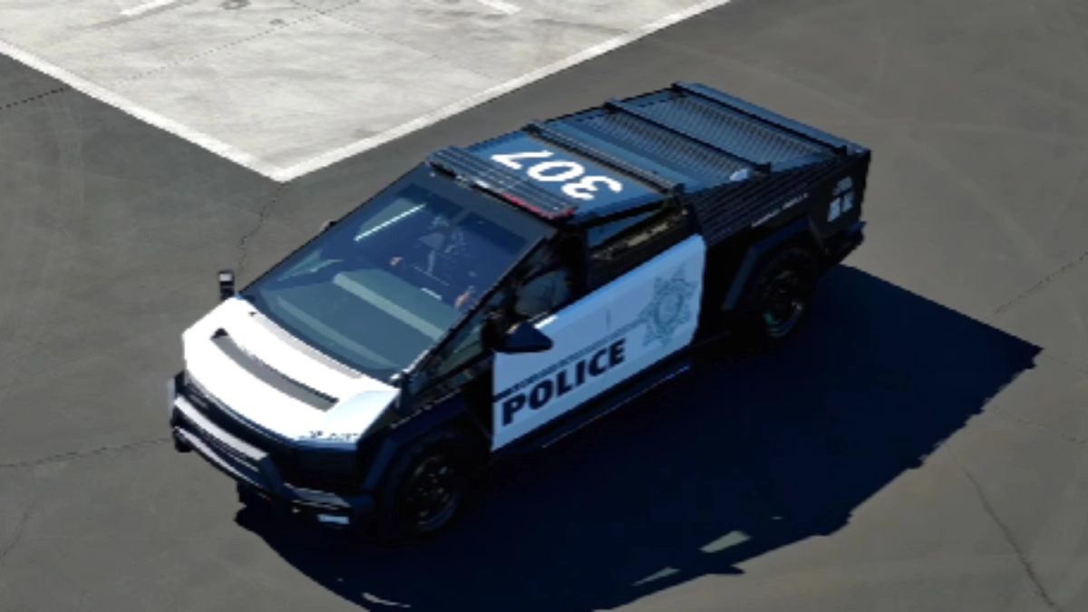 Las Vegas debuts Cybertruck patrols unique in the world