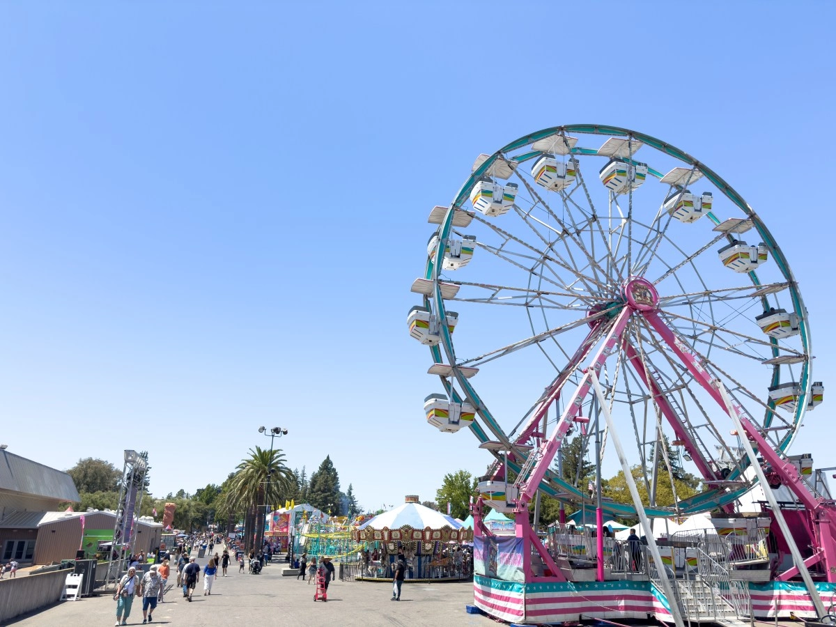 Two girls are injured after falling from a ferris wheel at Louisiana festival