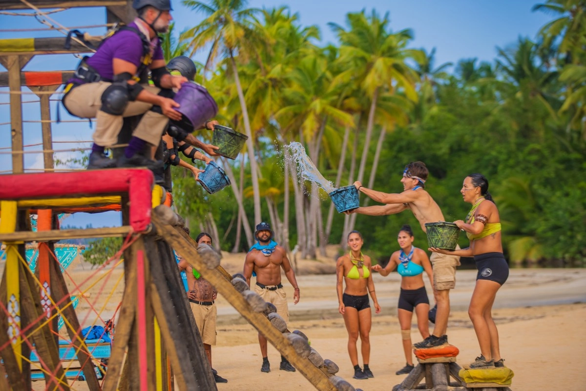 The panthers won the eagles in The Island Extreme Challenge 2