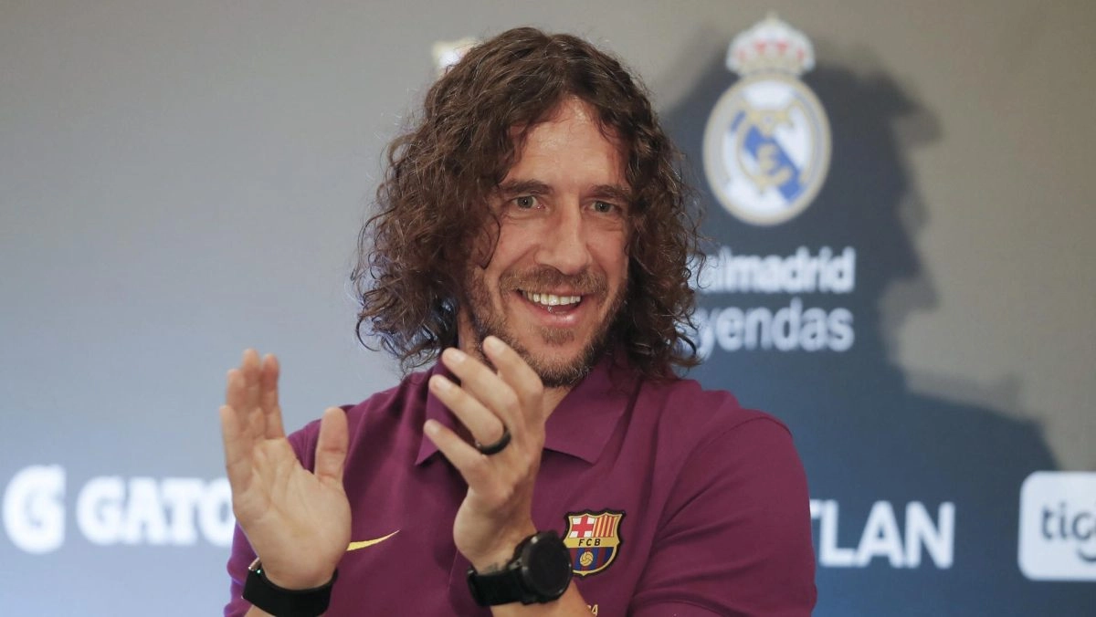 Carles Puyol catalogs as phenomenon to Jorge Magical Gonzlez