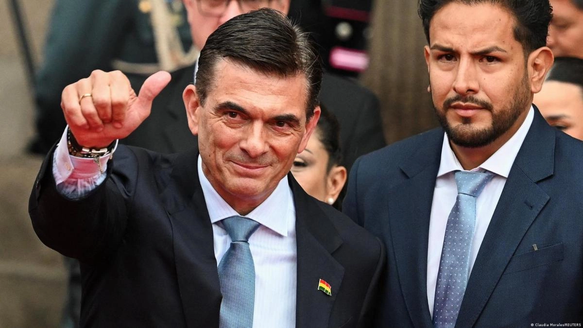 Rodrigo Paz assumes the presidency of Bolivia