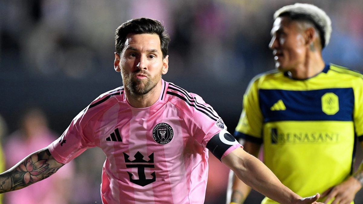 Messi collaborated with double for Inter Miami to eliminate Nashville 40