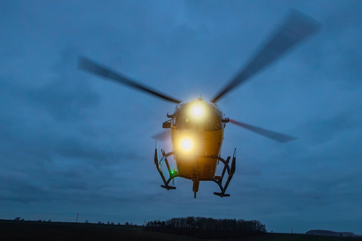 Medical helicopter crashes near Nashville one crew person dies and two are seriously injured