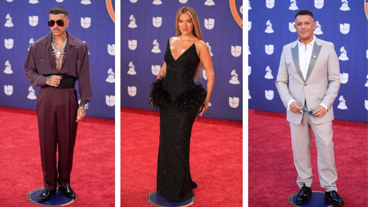 Latin Grammy 2025 The best red carpet looks