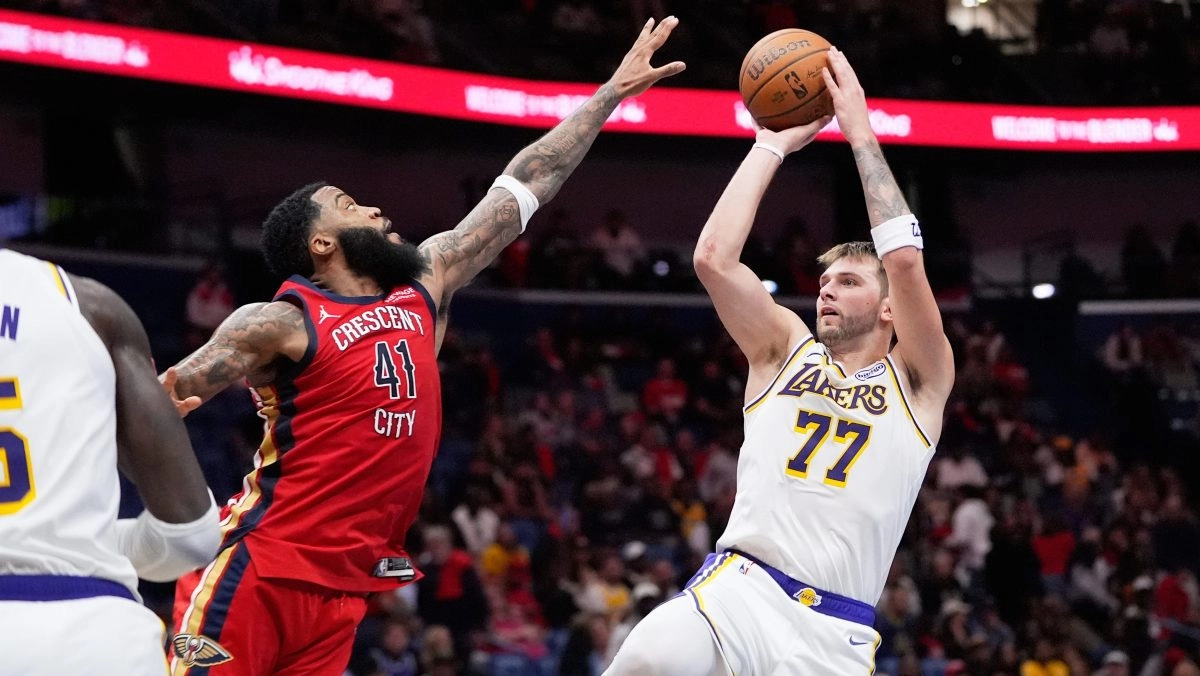 Luka Doncic and Andre Ayton shine in Lakers victory over Pelicans