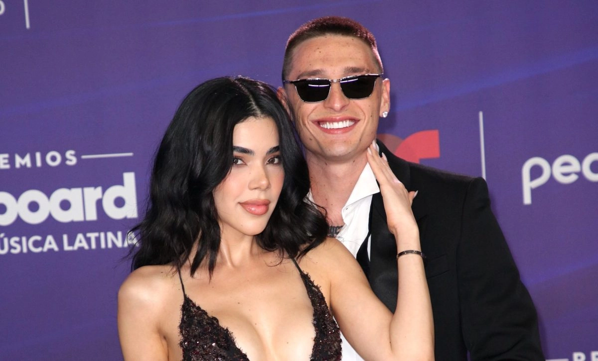 Peso Pluma and Kenya celebrate 9 months of engagement with romantic photos