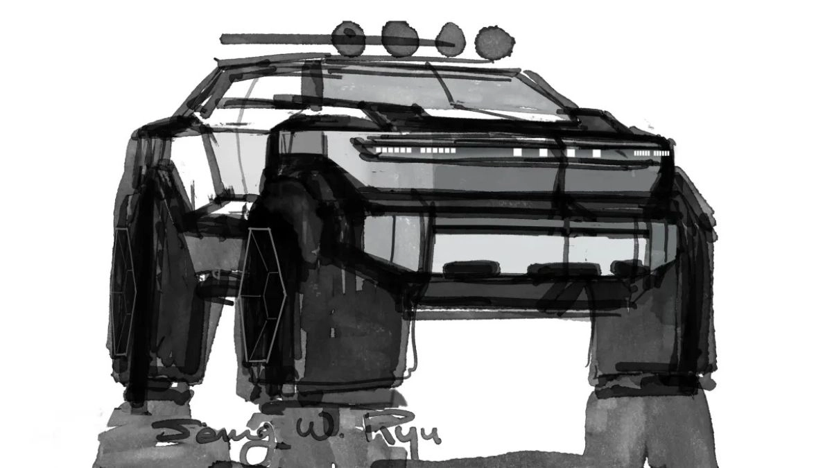Hyundai reveals sketches of Crater its super SUV offroad