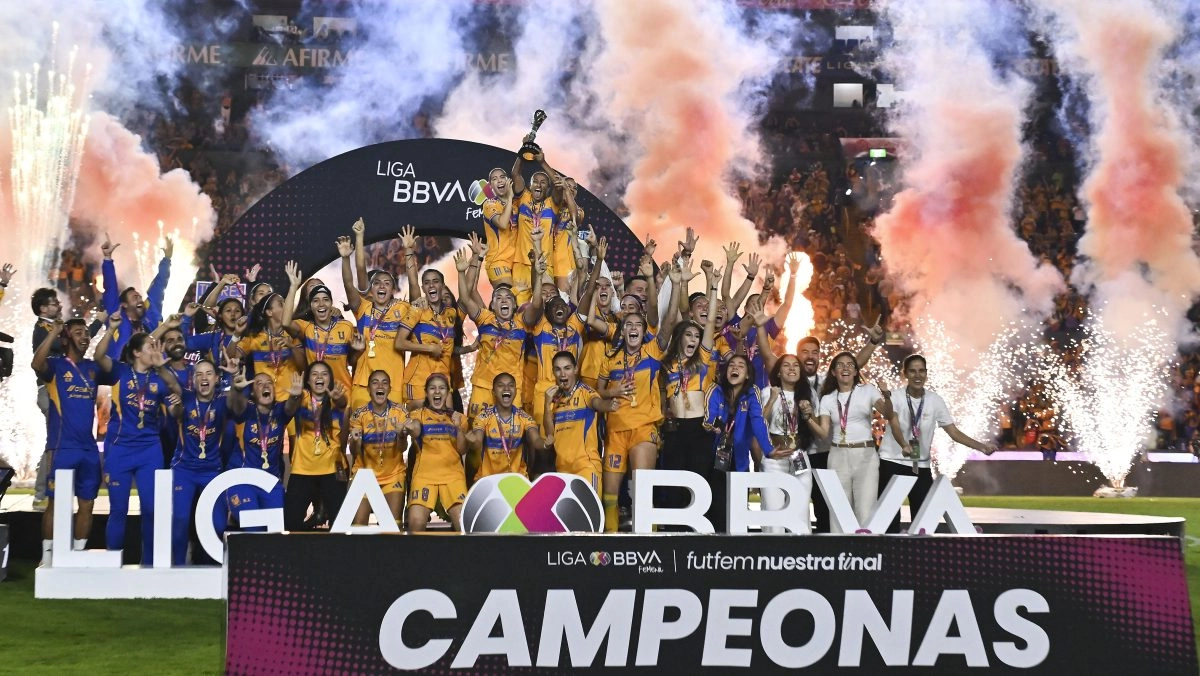 Tigres is crown after beating America in the final of the MX womens Liga