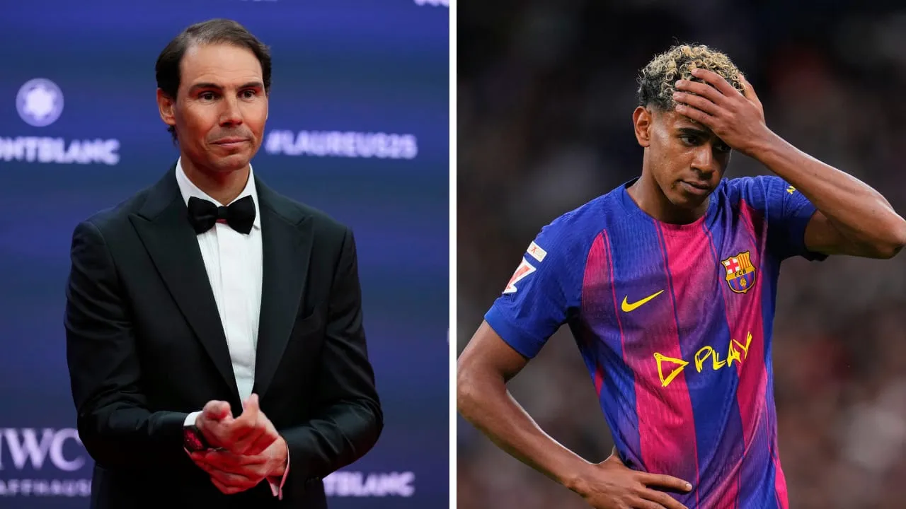 Rafael Nadals advice to Lamine Yamal for sports success at a young age