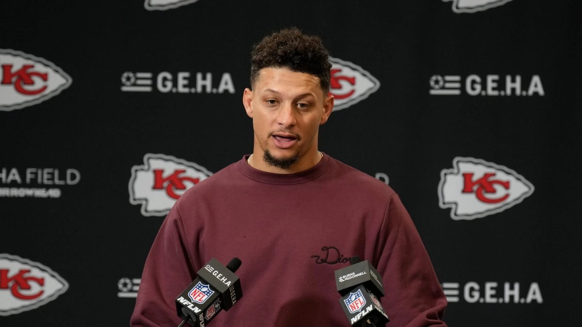 Patrick Mahomes will fulfill a childhood dream by playing on Thanksgiving Day