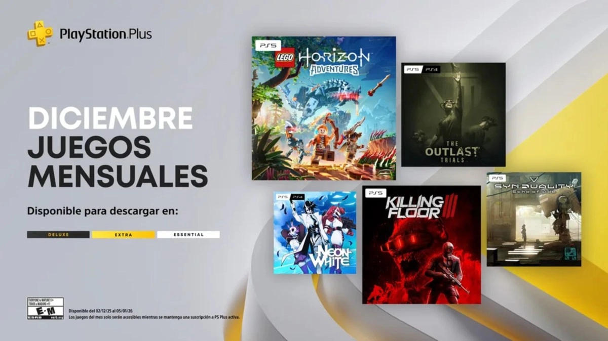 Prepare your SSD 5 great free games land on your PS5 starting in December