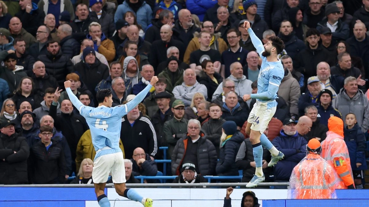 Manchester City win in extremis and recover in Premier League