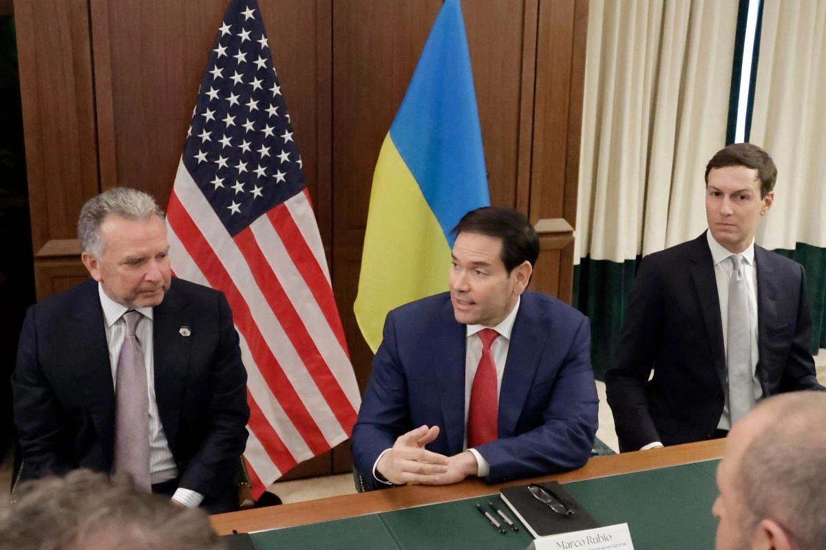 Rubio optimistic after meeting with Ukrainian representatives but admits there is more work to do