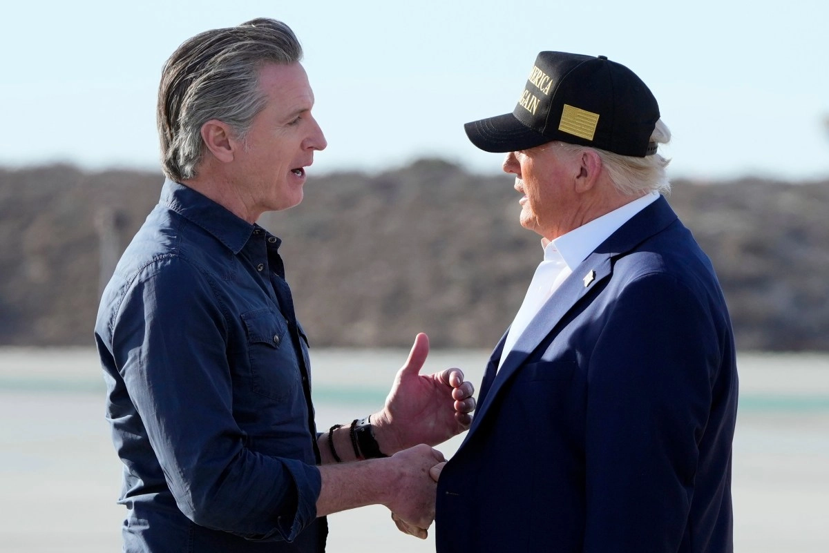 Governor Newsom asks Trump to keep his promise to Los Angeles after fires