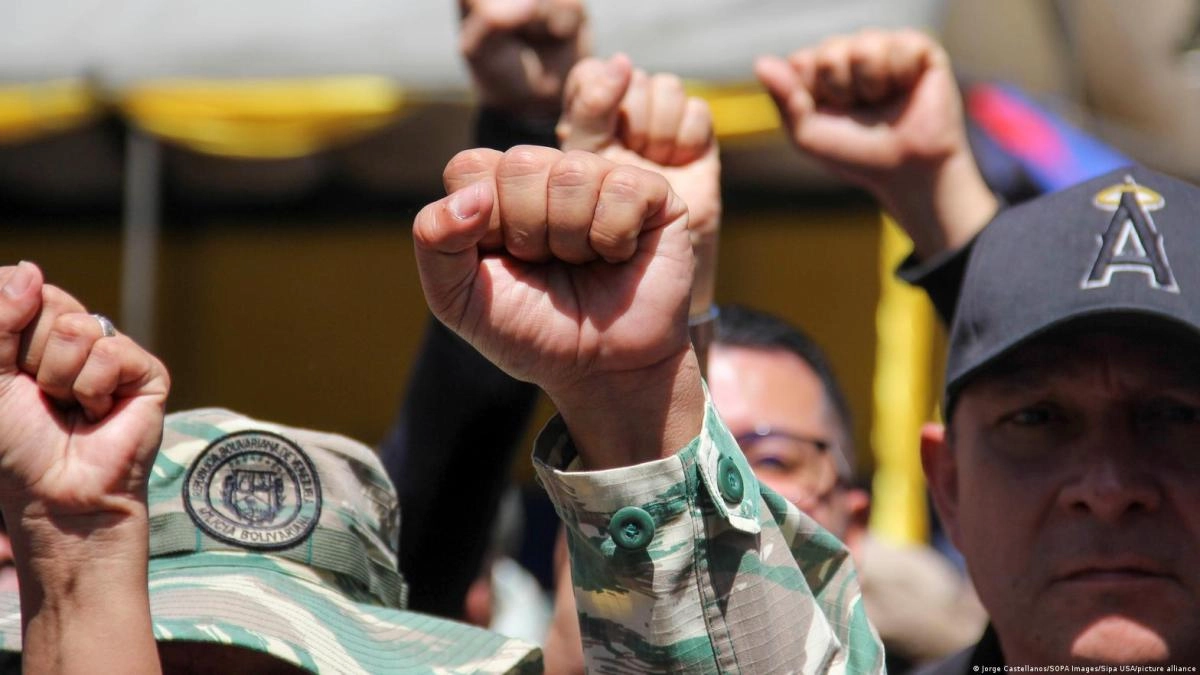 Chavistas march in Venezuela against the seizure of the oil tanker by the US