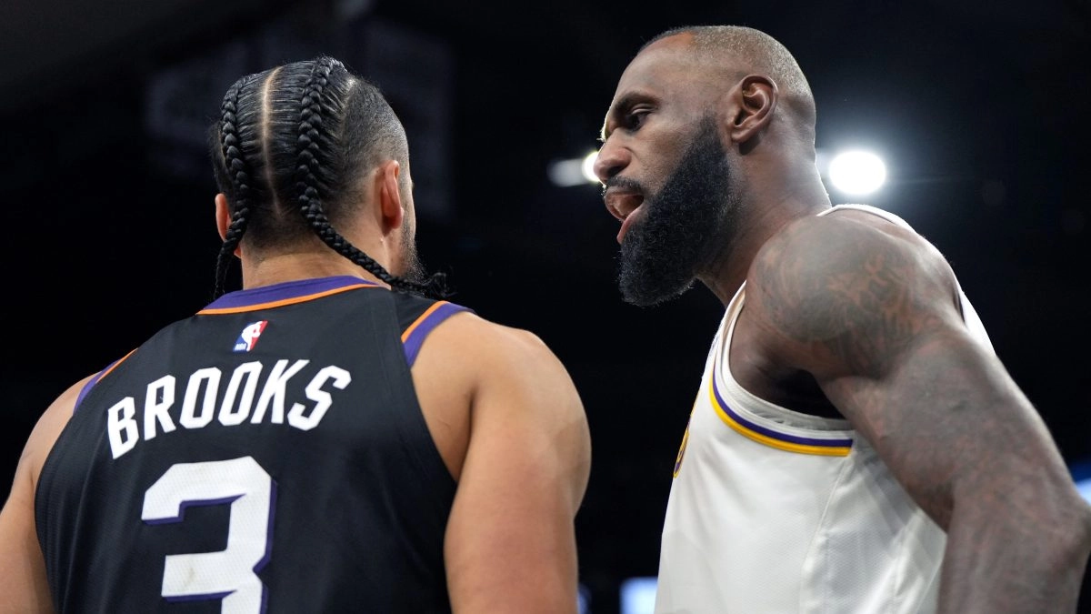 Lakers suffer against Phoenix but LeBron James saved the victory
