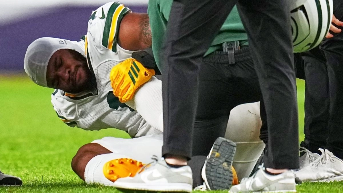 For Micah Parsons the NFL season is over due to a ligament tear