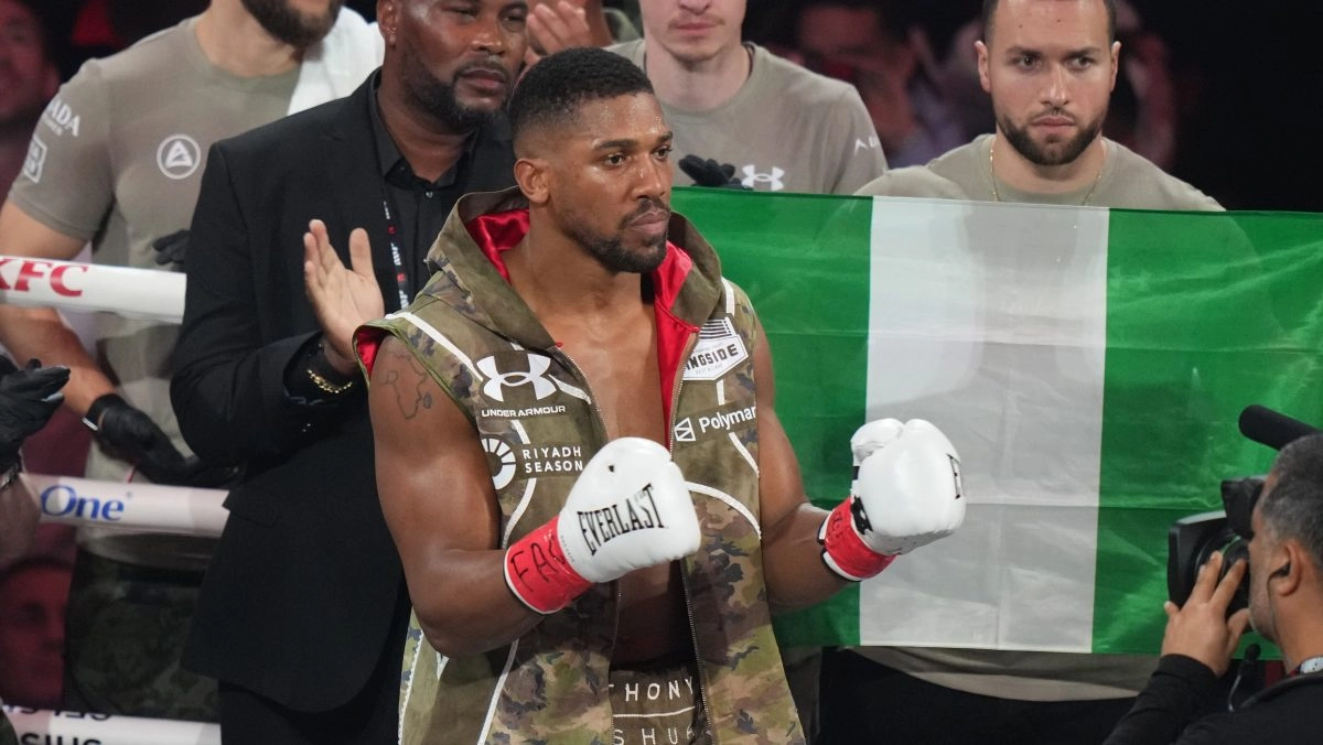 Anthony Joshua on performance before Paul I should do better