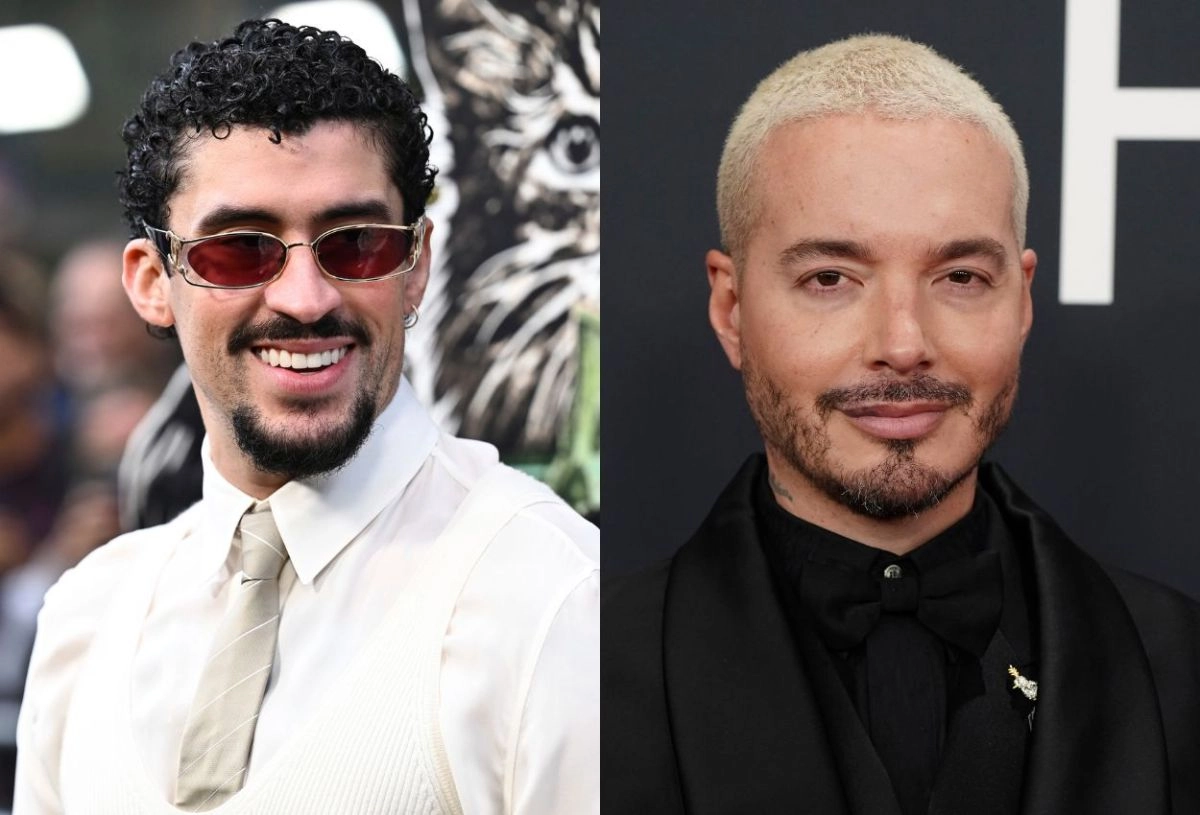 This was the reunion between J Balvin and Bad Bunny We were waiting for the perfect moment